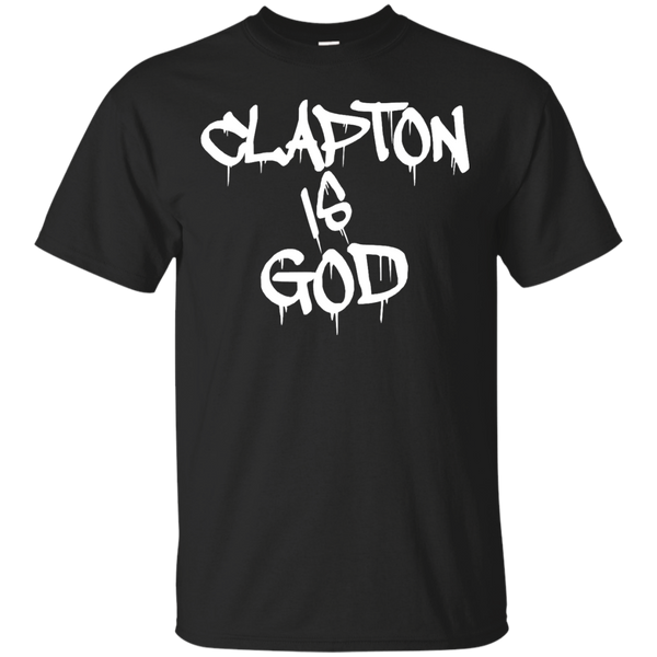 ERIC CLAPTON - Clapton is God T Shirt & Hoodie