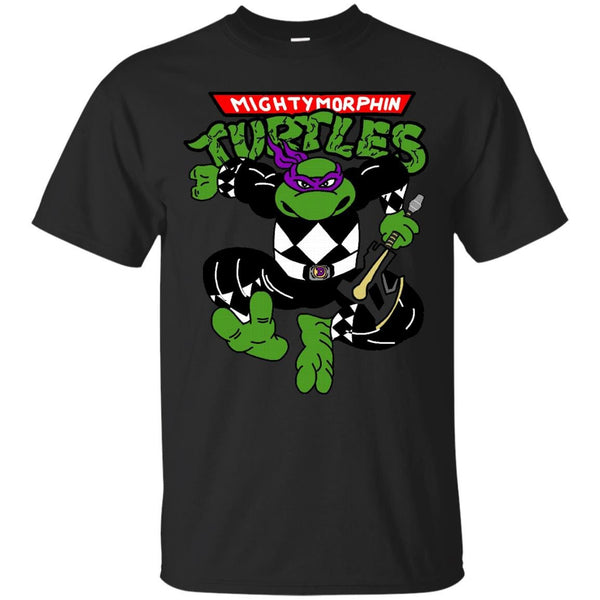 DONATELLO - Mighty Morphin Turtles  Donatello Black Ranger T Shirt & Hoodie