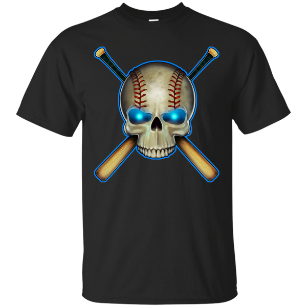 BASEBALL - Baseball Skull T Shirt & Hoodie