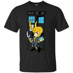 Marvel - Mad God In A Big Blue Box loki T Shirt & Hoodie