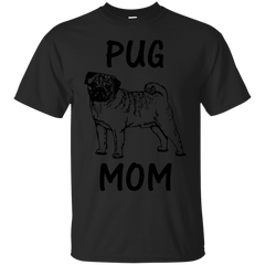 Mom - Pug mom dog mommas shirt puppy T Shirt & Hoodie