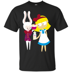 ALICE IN WONDERLAND - Alice and bunny T Shirt & Hoodie