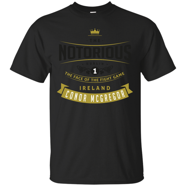 Boxing - Notorious Conor McGregor Crest conor mcgregor T Shirt & Hoodie