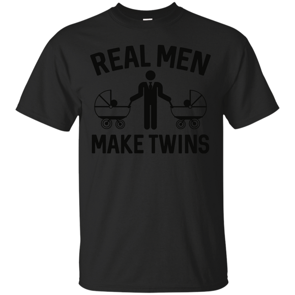 Father - Real Men Make Twins strollers T Shirt & Hoodie
