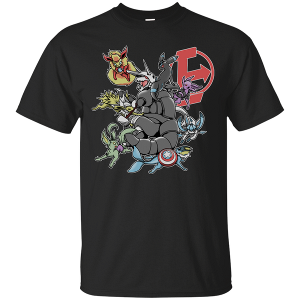 Eevee - Eeveengers Age of Aggtron gameboy T Shirt & Hoodie