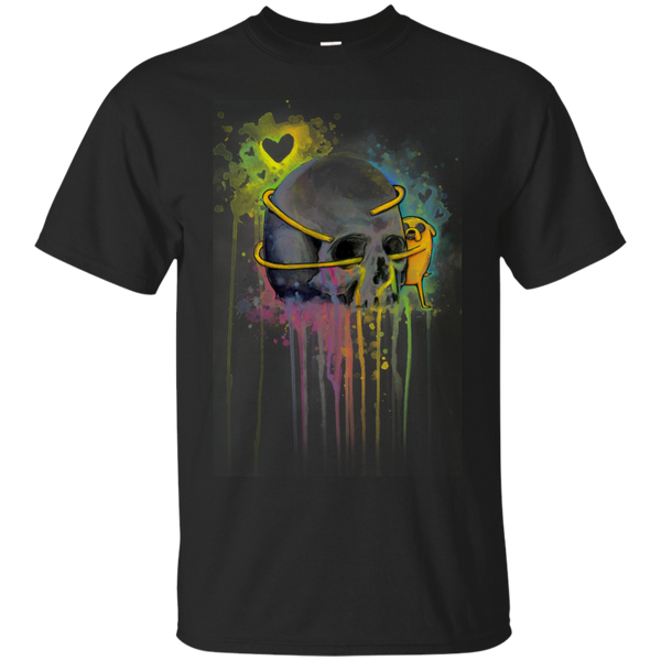 ADVENTURE TIME - Jake and Skull T Shirt & Hoodie