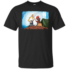 DEADPOOL AND GHOSTRIDER CAMPING - GhostRider  Deadpool Go Camping T Shirt & Hoodie
