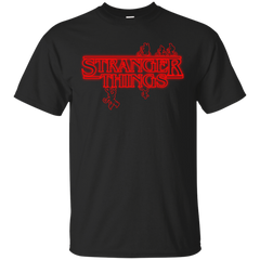 Stranger Things - Run From The Things stranger T Shirt & Hoodie