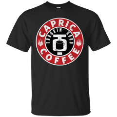 BATTLESTAR GALACTICA - Caprica Coffee red T Shirt & Hoodie