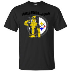 DEADPOOL - Deadpool Black and Gold T Shirt & Hoodie