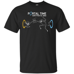 ADVENTURE TIME - Portal Time T Shirt & Hoodie
