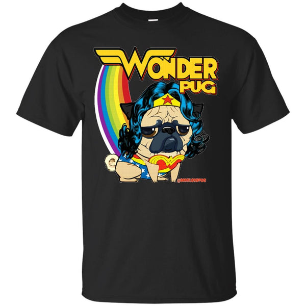 PUG - Wonder Pug T Shirt & Hoodie