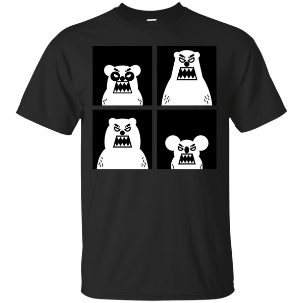 BEARS - 4 Angry Bears T Shirt & Hoodie
