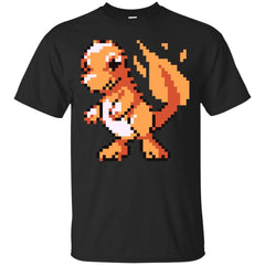 CHARMANDER - charmander pixel art T Shirt & Hoodie