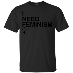 LGBT - I Need Feminism female T Shirt & Hoodie