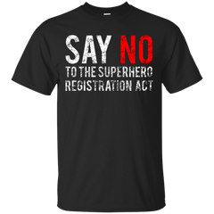 Marvel - Civil War  Say No  White Dirty civil war T Shirt & Hoodie