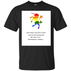 LGBT - Fight Openly fabulous T Shirt & Hoodie