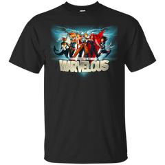 Marvel - Born to be Marvelous girl power T Shirt & Hoodie