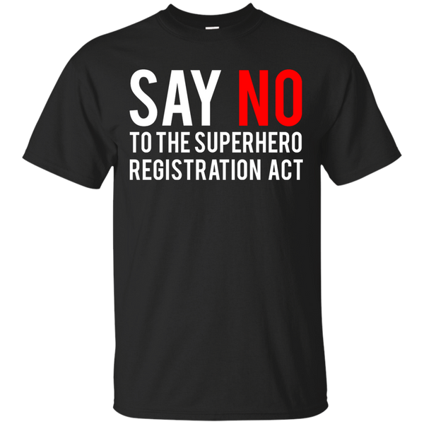Marvel - Civil War  Say No  White Clean civil war T Shirt & Hoodie