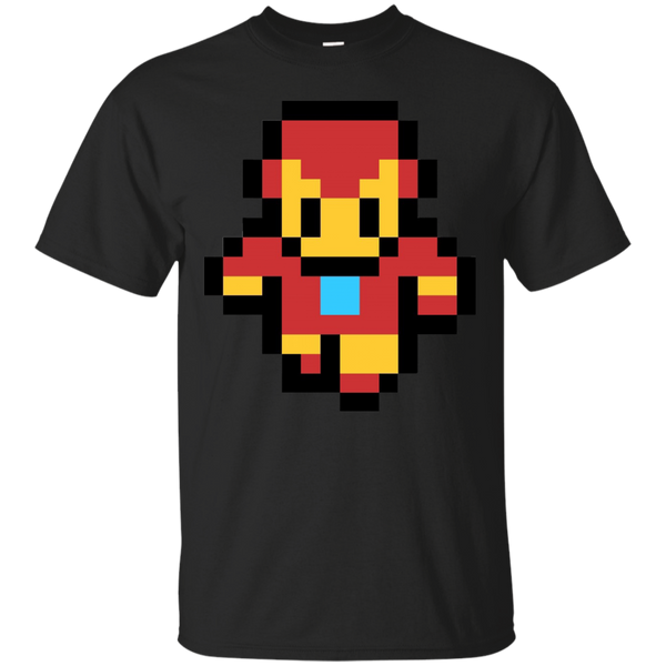 Marvel - Iron Man Pixelart comic T Shirt & Hoodie