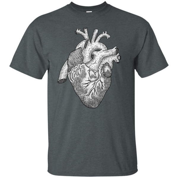 ALTERNATIVE - Anatomical Heart Ink Illustration T Shirt & Hoodie