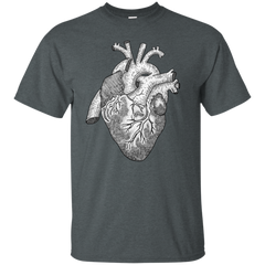 ALTERNATIVE - Anatomical Heart Ink Illustration T Shirt & Hoodie