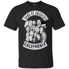 Biker - SONS OF ANARCHY CHARACTER COLLAGE T Shirt & Hoodie