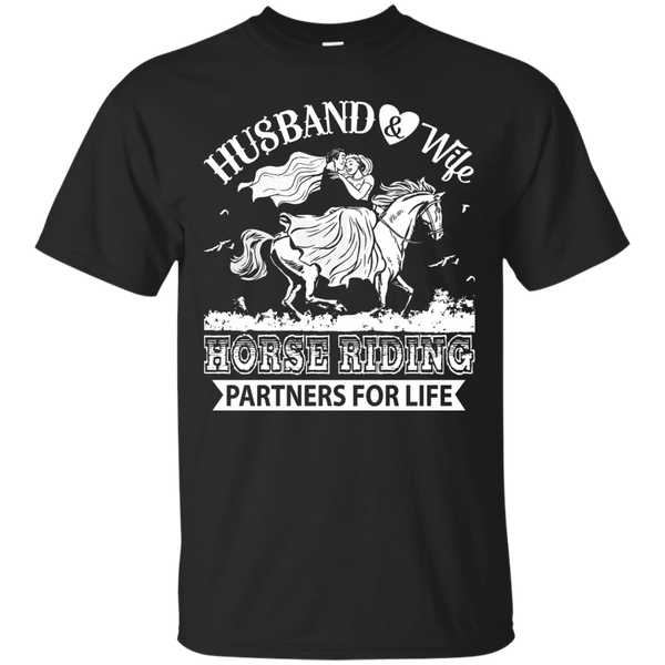 Mechanic - HUSBAND AND WIFE HORSE RIDING PARTNERS FOR LIFE T Shirt & Hoodie