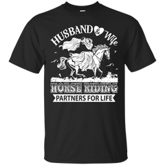 Mechanic - HUSBAND AND WIFE HORSE RIDING PARTNERS FOR LIFE T Shirt & Hoodie