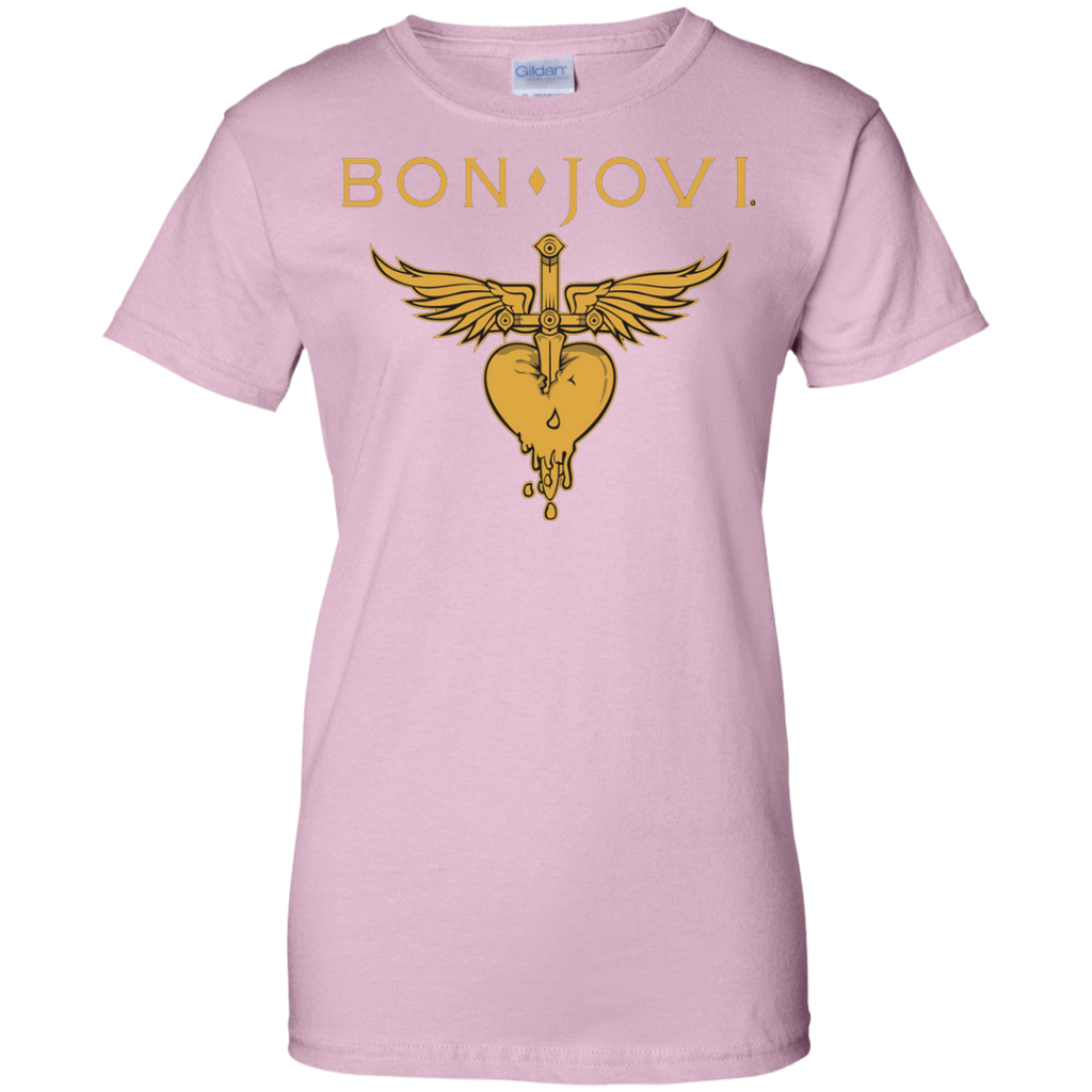 Bon jovi pink hoodie top