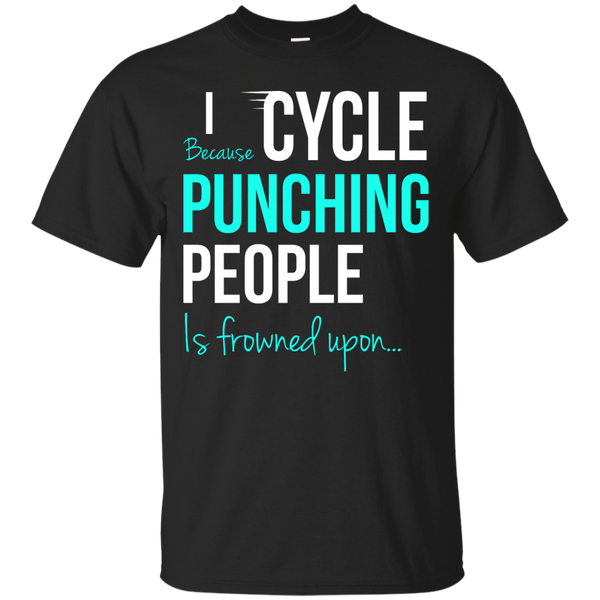 Yoga - I CYCLE BECAUSE PUNCHING PEOPLE IS FROWNED UPON 242 T shirt & Hoodie