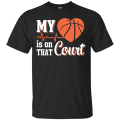 Mechanic - MY HEART IS ON THAT COURT BASKETBALL T Shirt & Hoodie