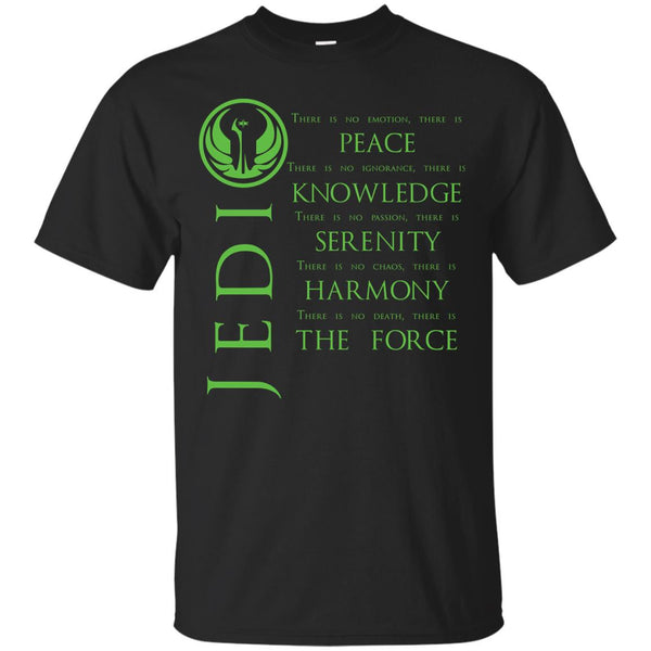 JEDI CODE - The Jedi Code Green T Shirt & Hoodie