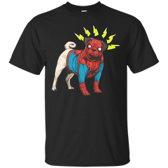Marvel - SpiderPUG nerd T Shirt & Hoodie