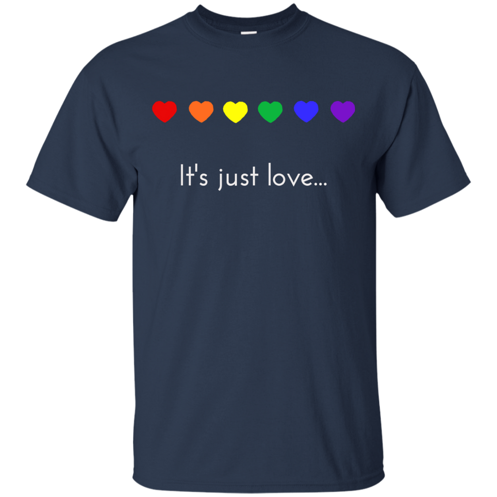 LGBT - Its Just Love lgbt pride T Shirt & Hoodie
