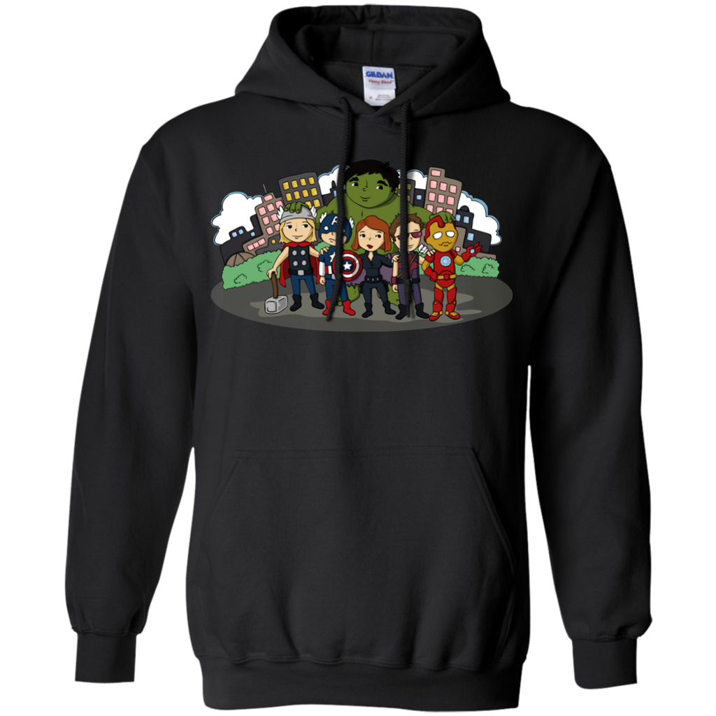Marvel - Avengers and the City comics T Shirt & Hoodie