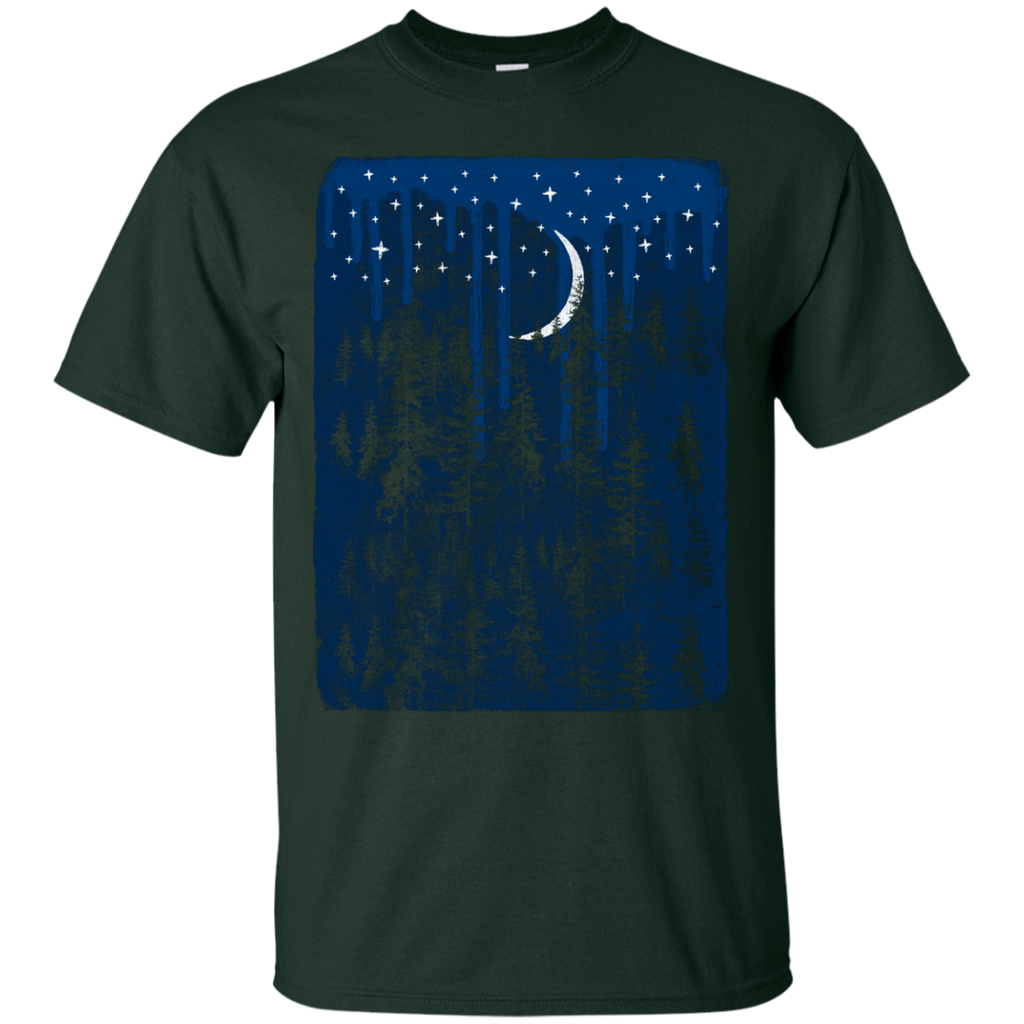 Camping - Starry Night art T Shirt & Hoodie
