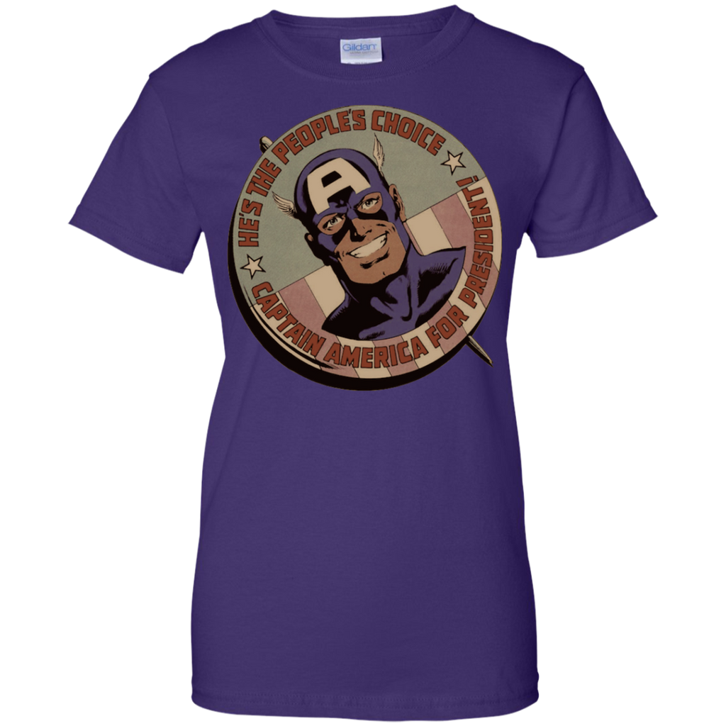 Marvel - Cap for Pres Badge Pocket Size superheroes T Shirt & Hoodie