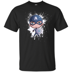 Marvel - Chibi Captain America comics T Shirt & Hoodie