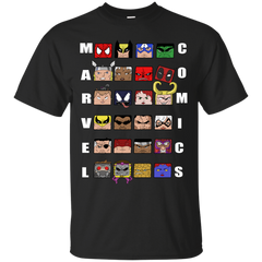 Deadpool - Marvel Heads Set 1 mystique T Shirt & Hoodie