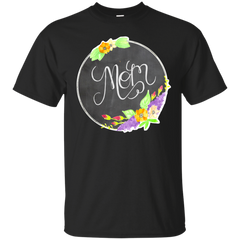 Mom - MOM WITH FLOWERS mom T Shirt & Hoodie