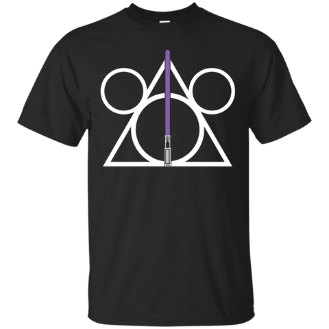 DISNEY HARRY POTTER MASH UP STAR WARS - Disney Hallows purple T Shirt & Hoodie