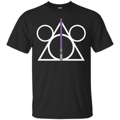 DISNEY HARRY POTTER MASH UP STAR WARS - Disney Hallows purple T Shirt & Hoodie