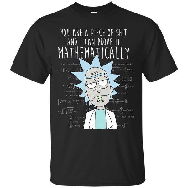 RICK AND MORTY - Mathematically T Shirt & Hoodie