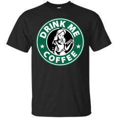 ALICE IN WONDERLAND DRINK ME - Alice In Wonderland Starbucks T Shirt & Hoodie