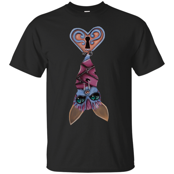 BAT HEART KEYHOLE HEY LOCK VAMPIRE - batlove T Shirt & Hoodie