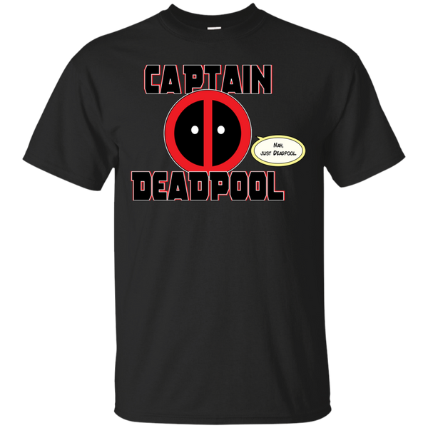 Deadpool - TSHIRT  Captain Deadpool logo T Shirt & Hoodie