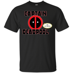 Deadpool - TSHIRT  Captain Deadpool logo T Shirt & Hoodie