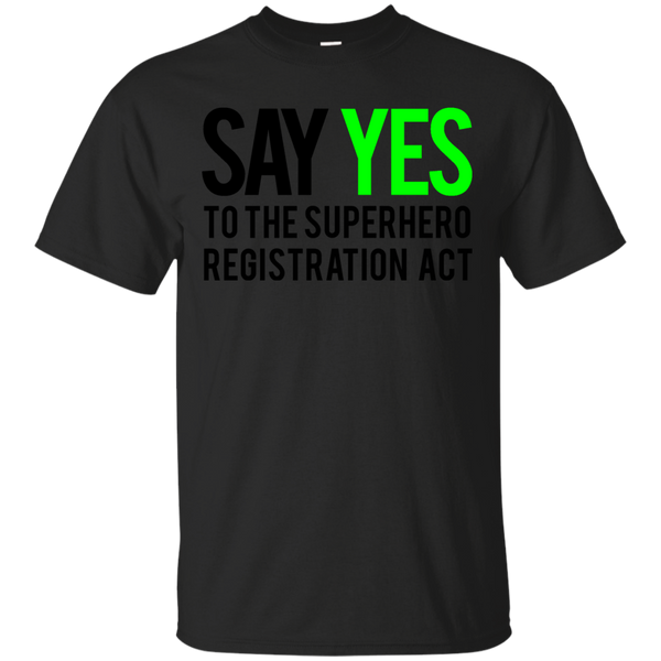 Marvel - Civil Way  Say Yes  Black Clean civil war T Shirt & Hoodie