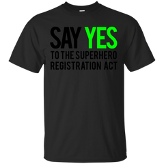 Marvel - Civil Way  Say Yes  Black Clean civil war T Shirt & Hoodie